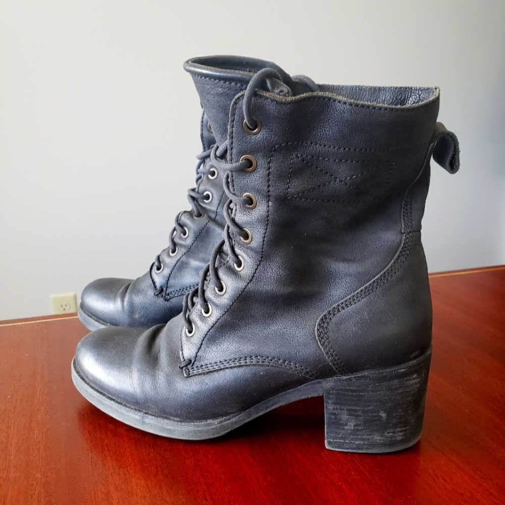 Steve Madden 40 Heeled Troopa Boots